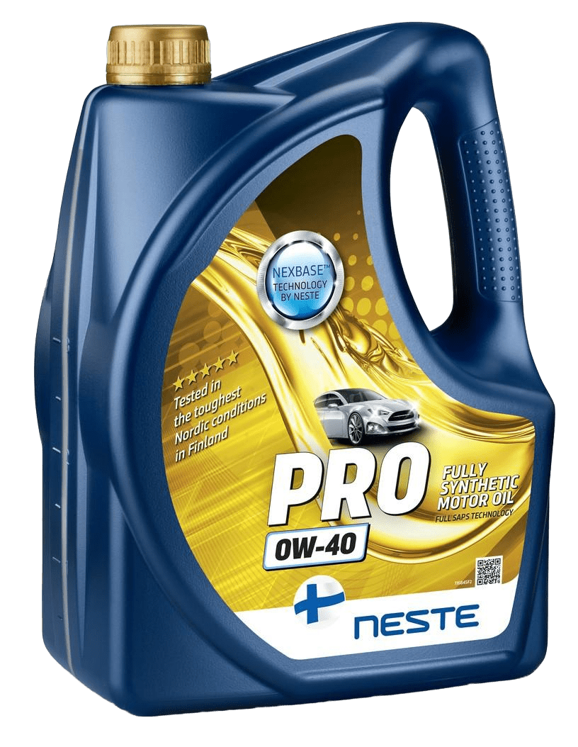 Моторное масло NESTE PRO 0W-40, 4л